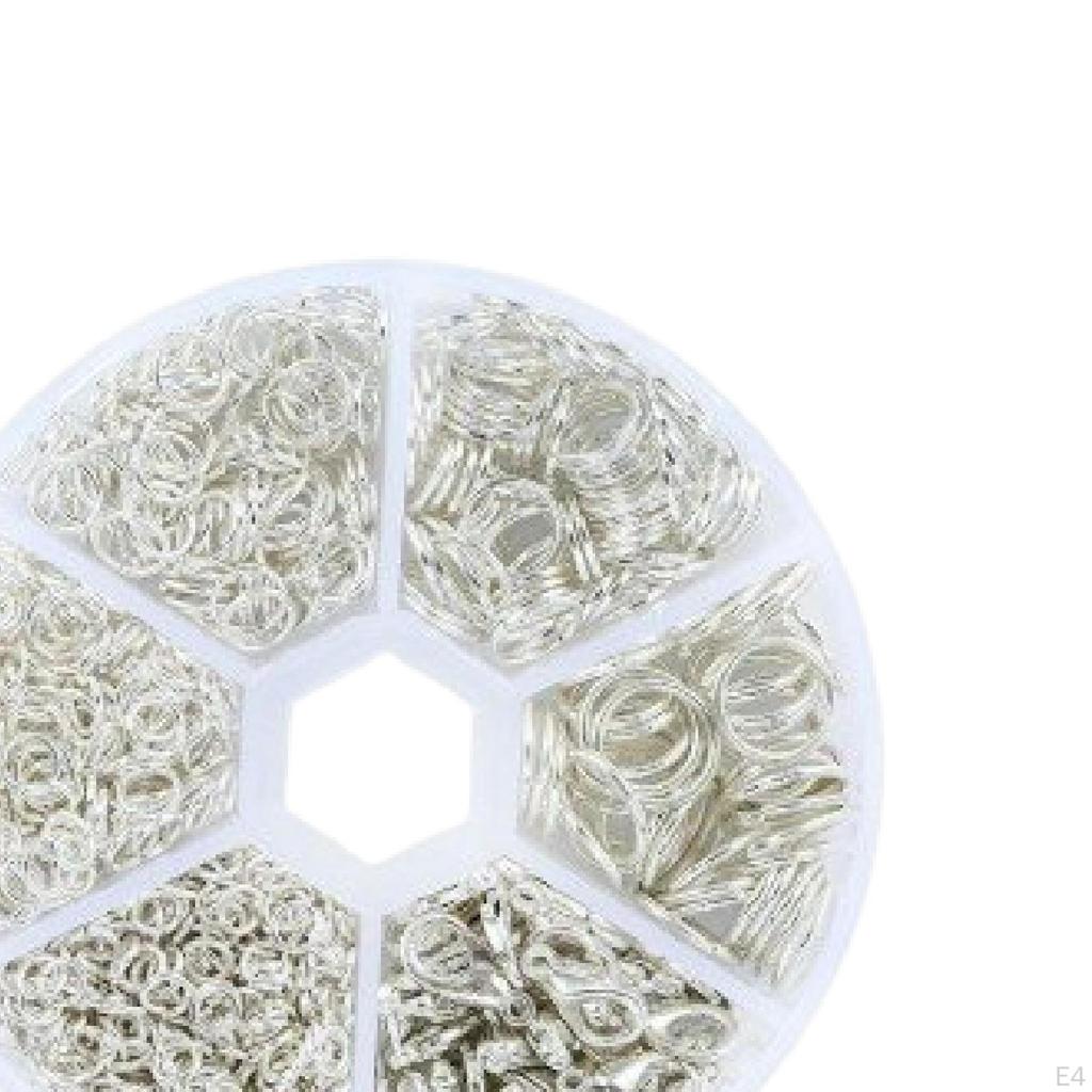 Jump Ring Supplies, Modern Crafts, Portable Multipurpose Metal Accessories for Necklaces,