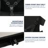 Kids Suitcase Seat Portable Folding Travel Seat Upgraded Safe Kids Luggage Seat with Seat Belt Easy To Use for Toddler Traveling