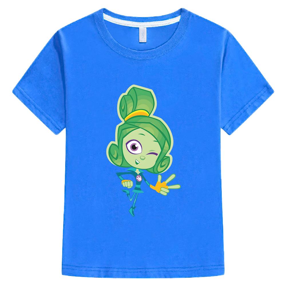 Cartoon Print The Fixies Kids Tshirt Casual Kawaii Boys Girls Tee-shirt Funny Graphic 100%Cotton Comfortable Short Sleeve Tees