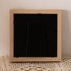 4-Inch Wooden DIY Hollow Square Photo Frame, Tabletop Picture Frame For Crafts Or Embroidery Gifts Birthday Graduation