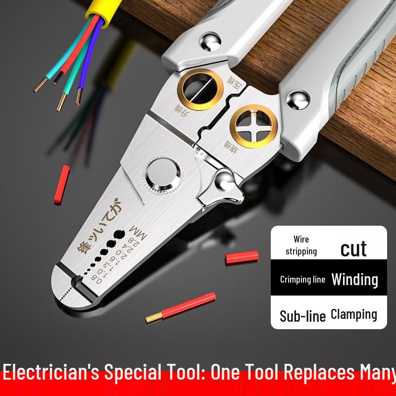 Multi-Functional Electrician Wire Stripper & Cutter Tool