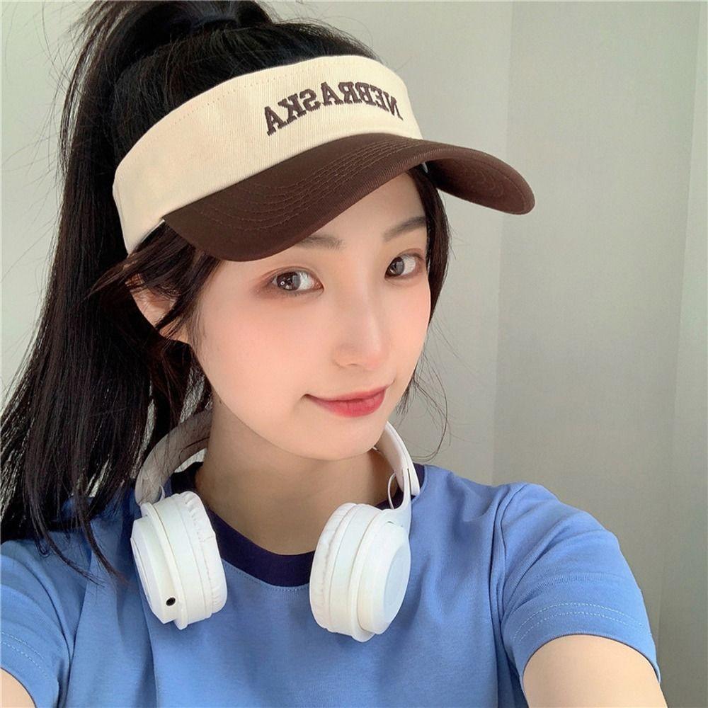 Assorted Colors Empty Top Cap Adjustable Sun Hat Fashion Baseball Cap  Outdoor Sport