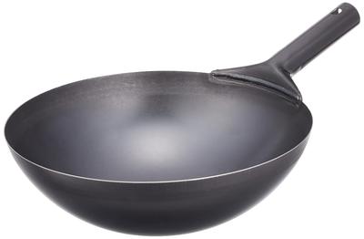 Endo Shoji TKG Γουόκ Πεκίνου 30 εκ. Ίδιο Μοτίβο Μονόχειρο x Βάθος 100 χιλ. 1200 γρ. Σίδερο Κλασικό Κινέζικο φαγητό Ιδανικό για τηγάνισμα μεγάλής ποσότητας ταυτόχρονα σε υψηλή θερμοκρασία