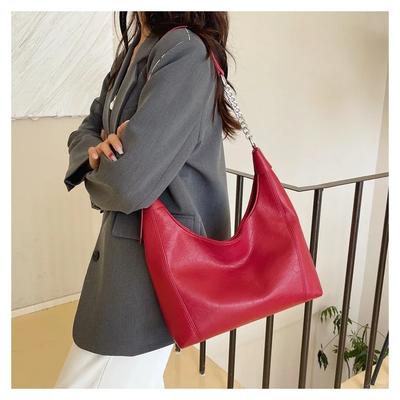 Large Capacity Bag for Women Vintage Elegant Armpit Single Shoulder Crossbody Korean Style Trendy New
