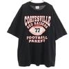 90s Made In USA Old Football COATESVILLE RED RAIDERS Short Sleeve T-shirt Men's Used