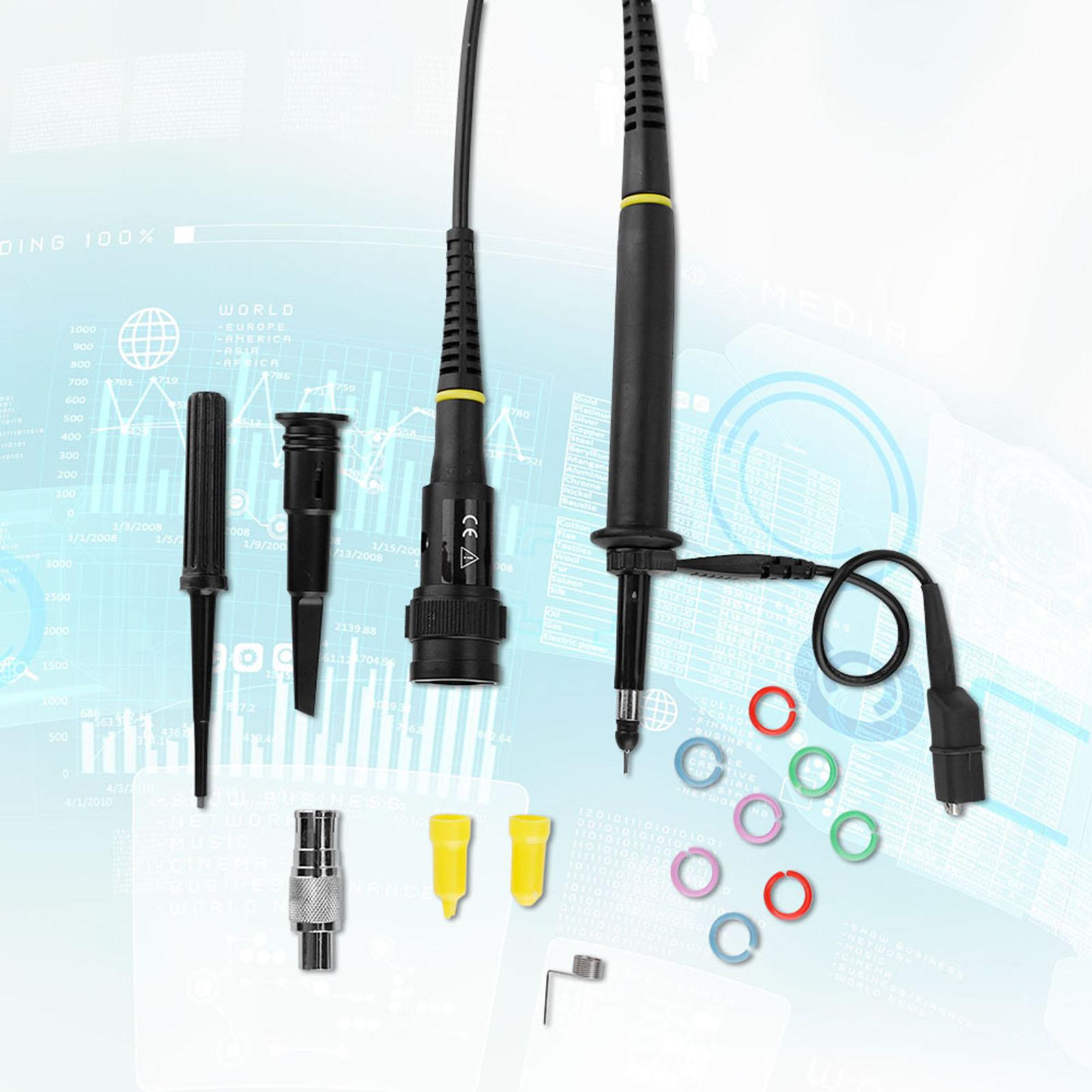 

P4250 Oscilloscope High voltage Probe 100:1 2KV 250MHz Crocodile Clip BNC Test Kit