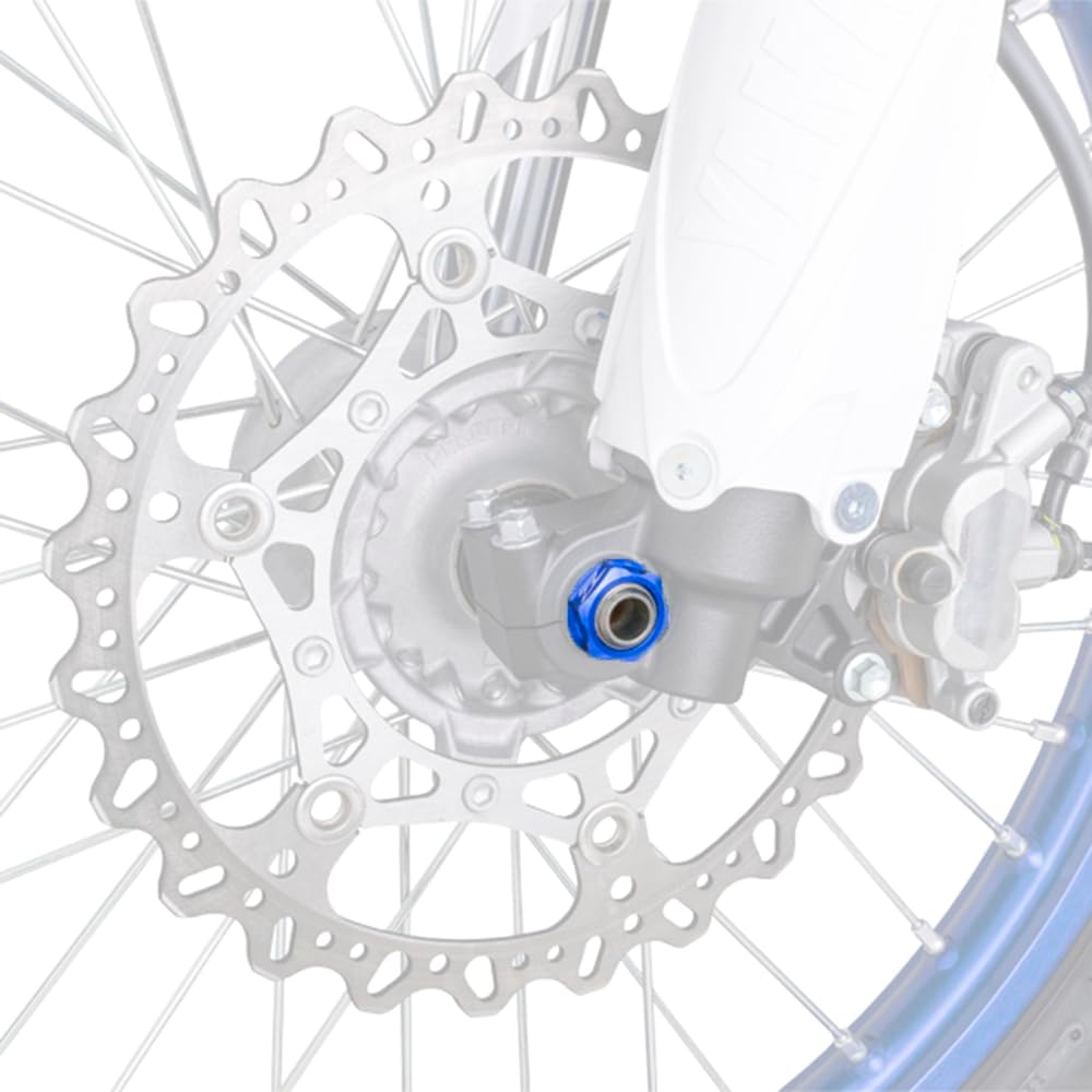 NICECNC M16XP1.5 Front Axle Shaft Lock Nut Dirt Bike Compatible with Yamaha YZ125 YZ250 05-21 YZ250F YZ450F 05-13 YZ125X 17-21 YZ250X 16-21 WR250F