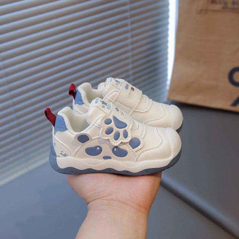 2025 Spring/Autumn Soft Rubber Sole Anti-Collision Toddler Shoes - Fashion Casual for Baby Boys & Girls.