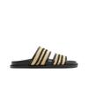 Zara Color Block Woven Layer Flat Slide Sandals Men Footwear Black 2760620197