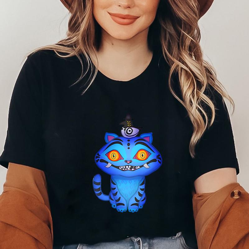 Kpop Demon Hunters Women T-shirt Korean Funny Graphic Y2k Tops Short Sleeve Tees Streetwear Female Harajuku Aesthetic Clothing