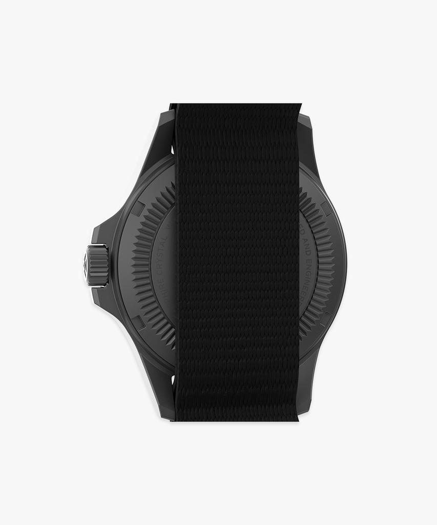 Taimaegseu Expedition Solar Power Gunmetal Case Black Watch 41Mm