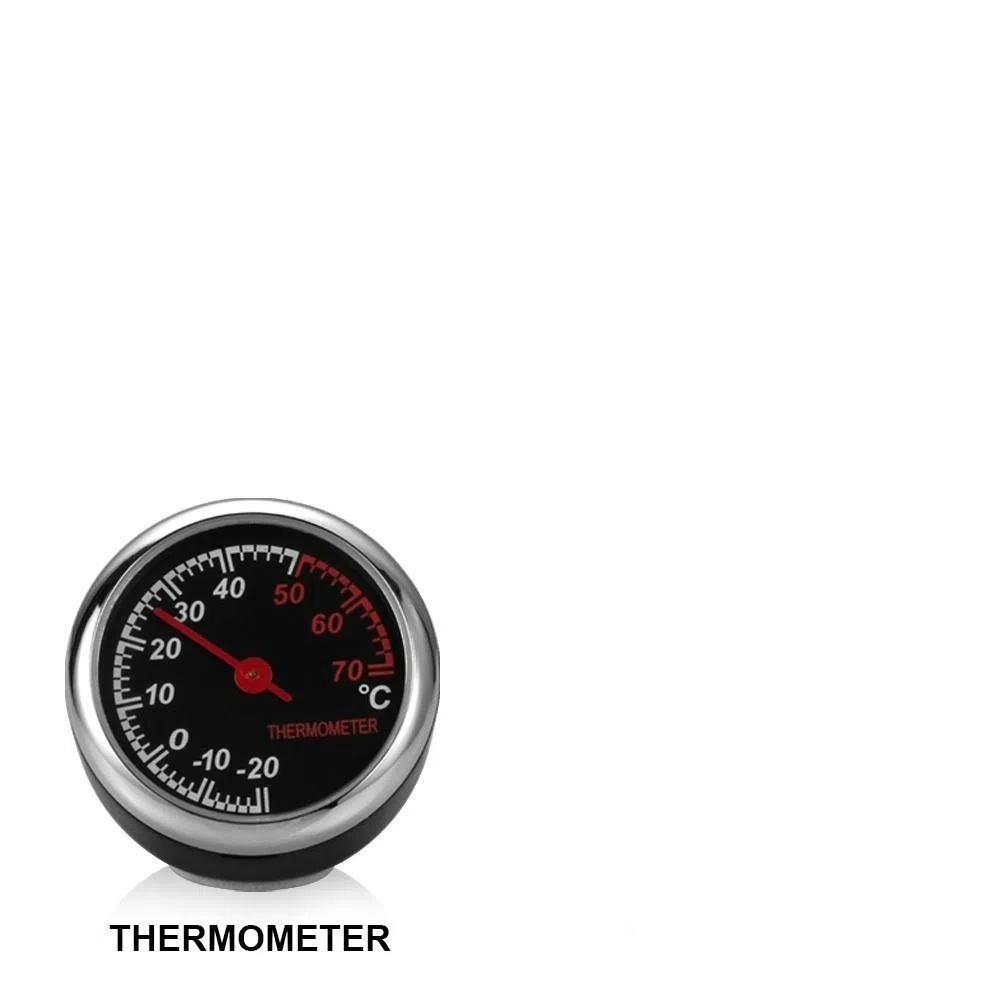 

Мини-автомобильные цифровые часы, авто часы, автомобильный термометр, гигрометр, украшение Thermometer