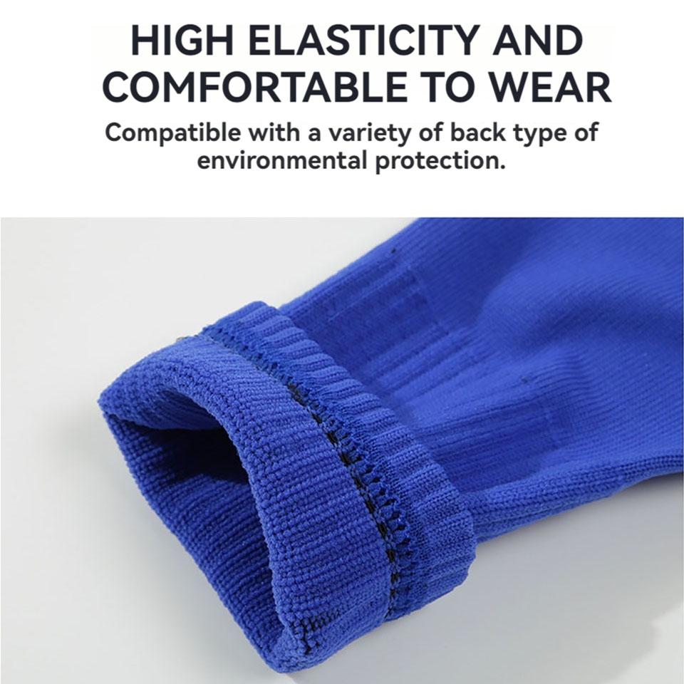Loogdeel 1 Pair Football Socks Over-The-Knee Soccer Leggings Breathable Sports Knee Pads Leg Cover Joint Knee Support