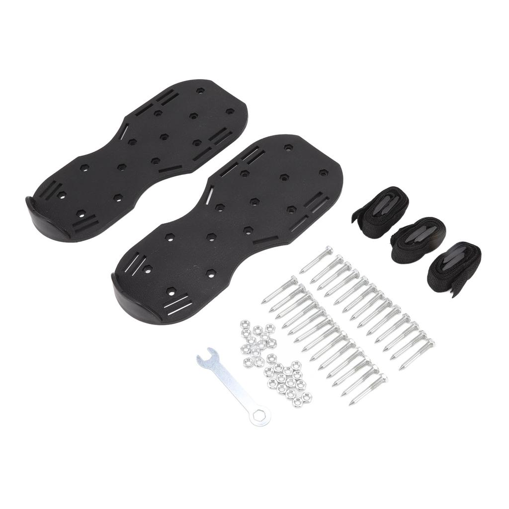 Lawn Aerator Shoes Soil Aeration Spike Shoes Garden Scarifier Shoes for Patio Courtyard Grassland