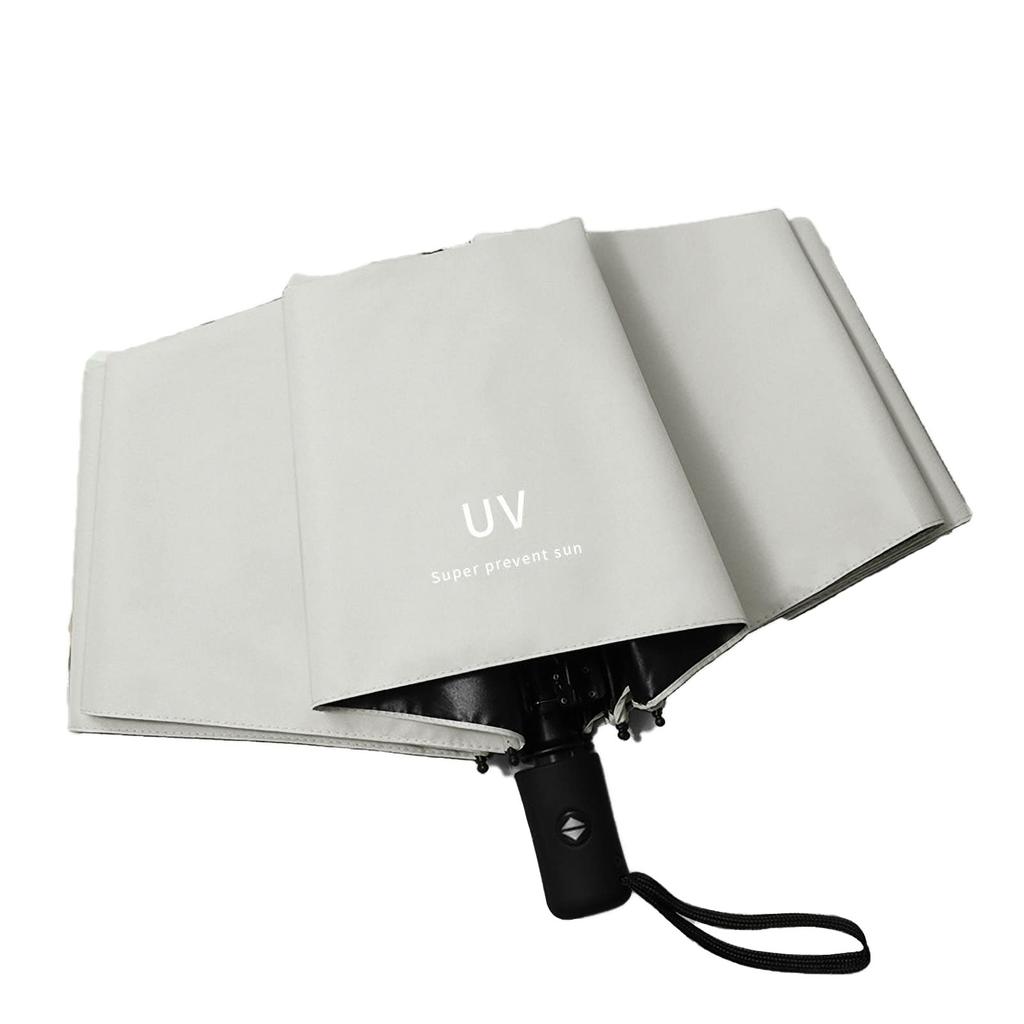 Mogou Folding Automatic Opening and UV Full Sun Suitable for Both Sunny and Rainy with Storage Day Gift Parasol, One-Touch Closing, Protection,