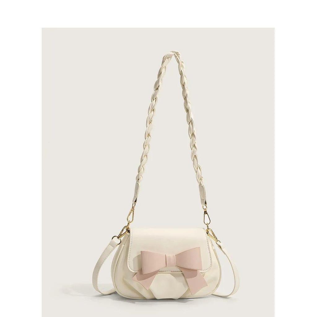Sweet pleated cloud bag one-shoulder messenger bag