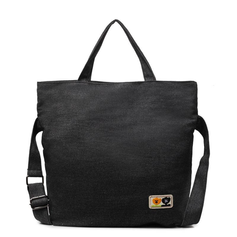 

Handbag Insulated Bucket Round Lunch Box Bag Bento Bag Small Cloth Bag чёрный