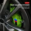 6KS Samolepka na brzdový třmen auta Žáruvzdorná 3D samolepka Nálepka Pro BMW M4 M8 Řady 5 E39 E60 E61 F10 F11 F07 G30 G31 G15 Z4 E89