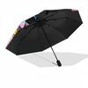 1PC KPop Demon Hunters Automatic Folding Umbrella, Automatic Folding Umbrella with 8 Ribs, Convenient for Outdoor Use  024