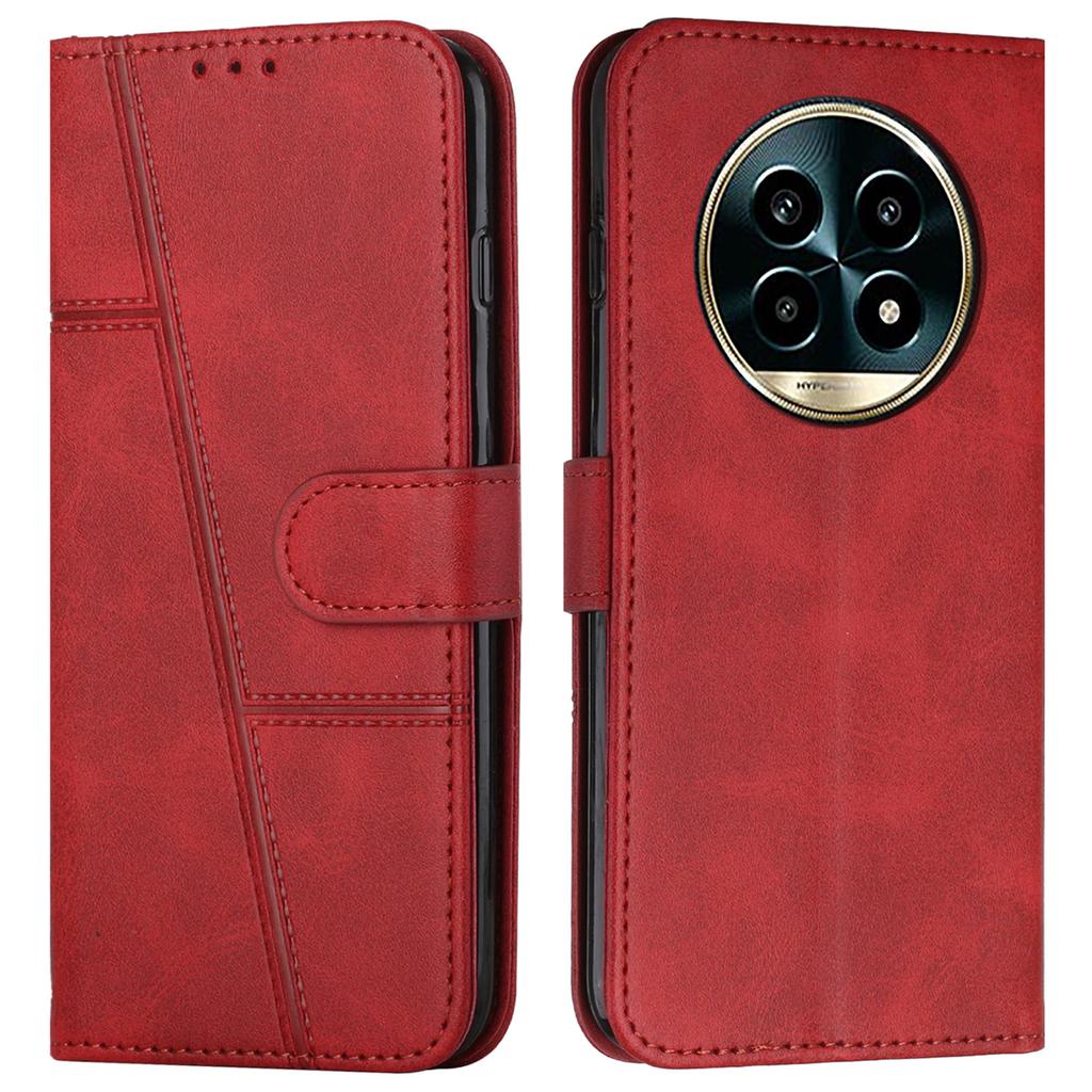 For Realme 13 Pro 5G (Global)/13 Pro+ 5G (Global) Case Stand Flip Protective Leather Phone Cover