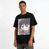 Genshin Impact Lyney Chibi Print Unisex Casual Loose Top Anime Game Peripheral Short Sleeve T-Shirt Pure cotton T-shirt