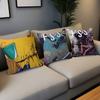 Five Star Stories Anime Cushion Cover Pillow Cover Decor Pillowcase Printed Cushion Case for Couch