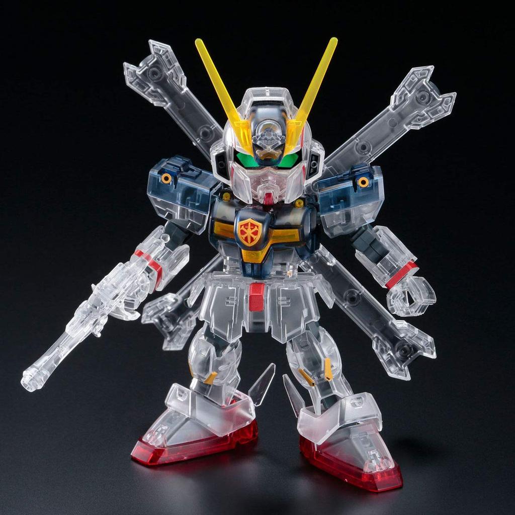 BANDAI SD Gundam Cross Silhouette Crossbone Gundam X1 Silhouette Frame Plastic Model Online Shop (Cross Ver.) [Clear Color] (Hobby Exclusive)