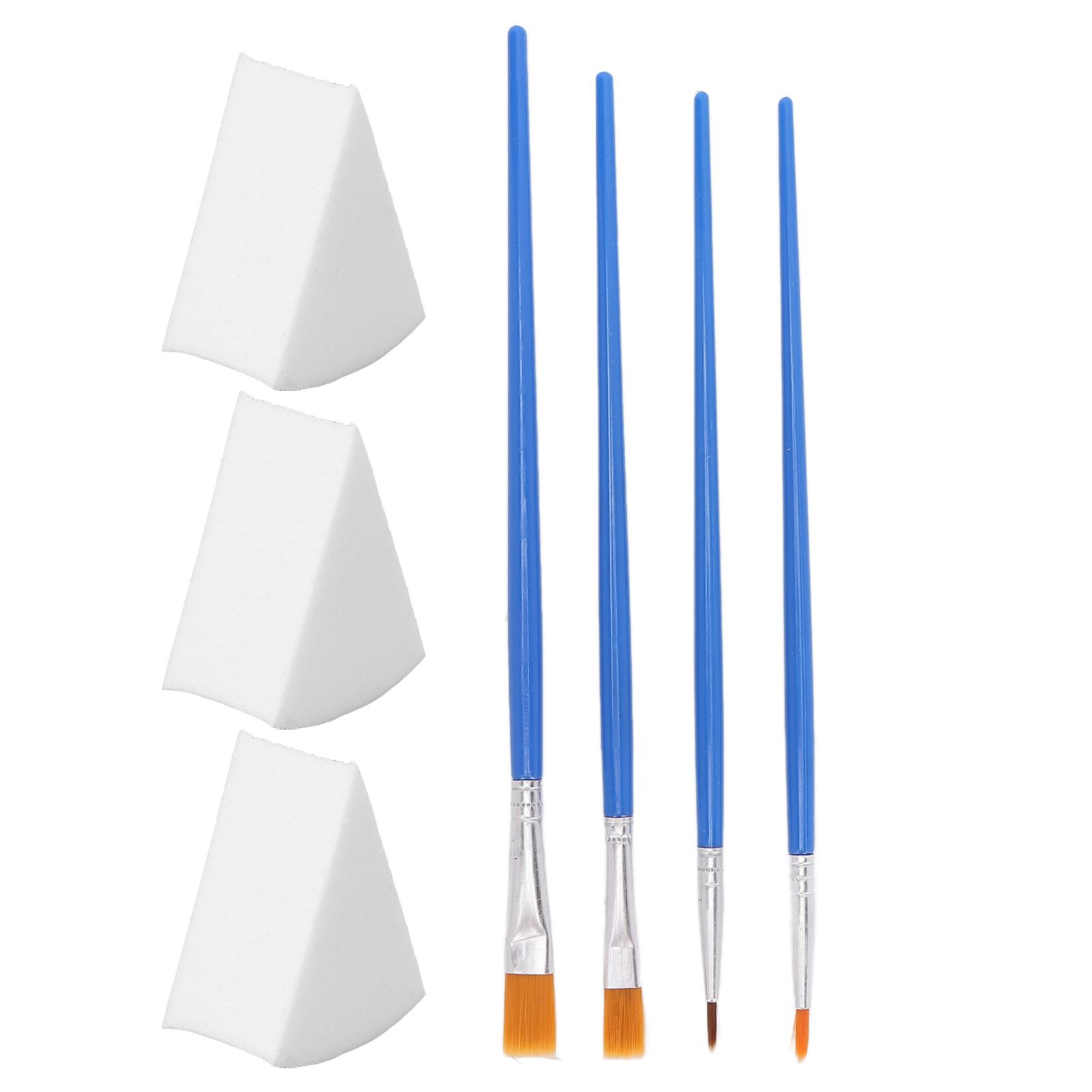 

Набор кистей для рисования по телу с ручкой для сглаживания акрил масло акварель принадлежности для рисования с губками