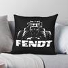 Fendt 1050 Traktor Logo Quadratisches Kissenbezug Polyester Leinen Samt Bedruckt Reißverschluss Dekorative Wurfkissenhülle Sofakissenbezug 18"