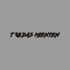 TODAS MIENTEN heartbreak text creative&funny stickers for cartoon fans&lover,high quality for car trucks motorcycles & laptops