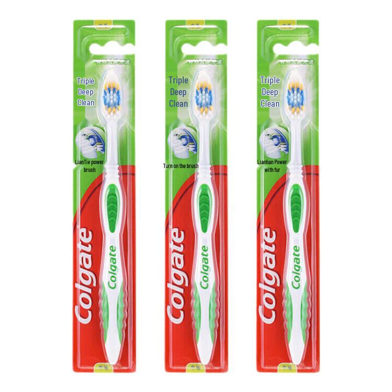 Colgate Triple Deep Clean Toothbrush 3-Pack