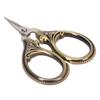 Pocket Scissors Stainless Steel Embroidery Mini Thread Scissors for DIY Handicraft Vintage Green