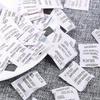 50-500 Packs Non-Toxic Silica Gel Desiccant Damp High Efficiency Moisture Absorption For Home Absorber Bag Clothes Food Storage