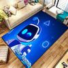 ASTRO BOT Benutzerdefinierter Name Teppich für Wohnzimmer Schlafzimmer Zuhause Sofadekoration, Kinderspiel Rutschfeste Bodenmatte