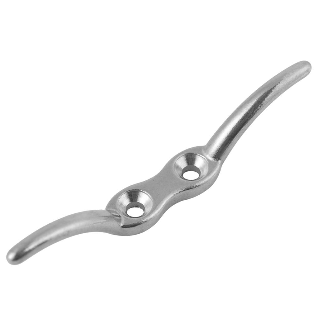 Marine Boat Cleat Stainless Steel Yacht Dock Deck Base Fastener Accessory Large