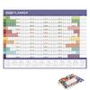2026 Year Wall Calendar Full Year Large Size Paper Cute Sticker Yearly Weekly Annual Planner Target List Home Office Supplies