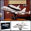 Creative  2417pcs ICONS Shuttle Carrier Aircraft Compatible 10360 Building Kit Blocks Space Plane Bricks Toy For Children