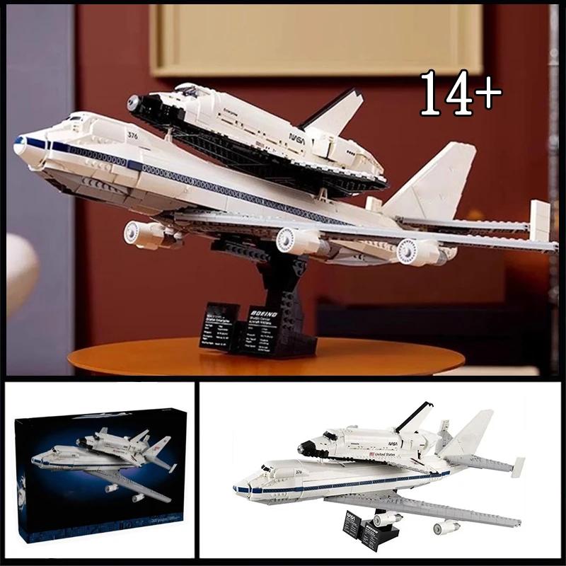 Creative  2417pcs ICONS Shuttle Carrier Aircraft Compatible 10360 Building Kit Blocks Space Plane Bricks Toy For Children