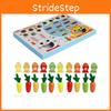Wooden Educational Fishing Game With Cognitive Blocks For Baby Development