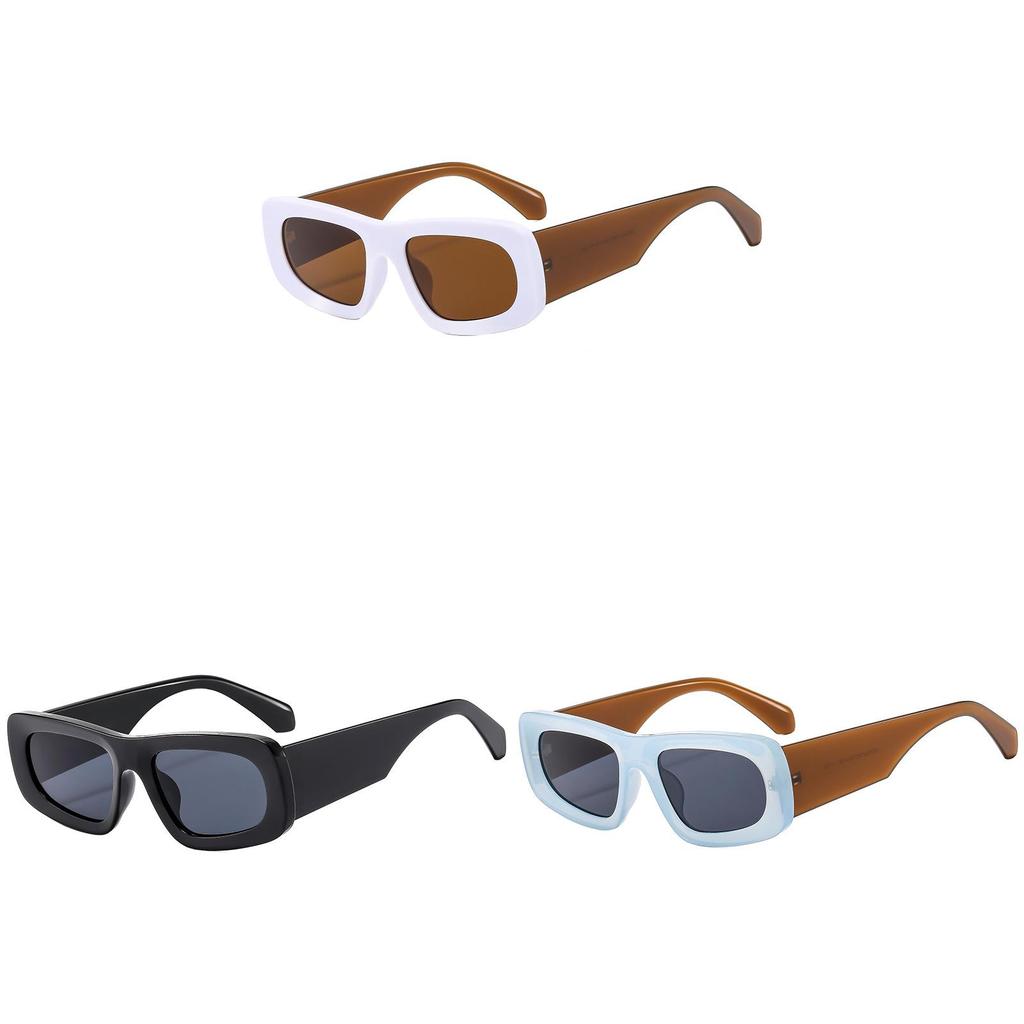 Fall Square Frame Sunglasses With Uv400 For Travel And Party Wear