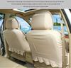 Universal Ice Silk Car Seat Cushion - All-Season Luxury Woven Cover, Breathable, Cooling, Full Surround Design