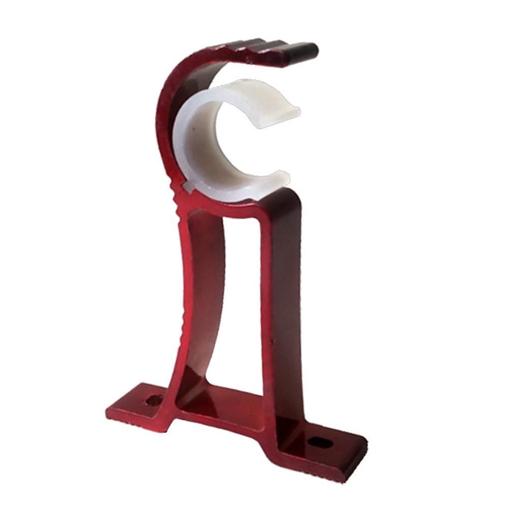 Fancyfamily Thickened Aluminum Alloy Curtain Rod Bracket Base Home Ceiling Curtain Rod Installation Hook