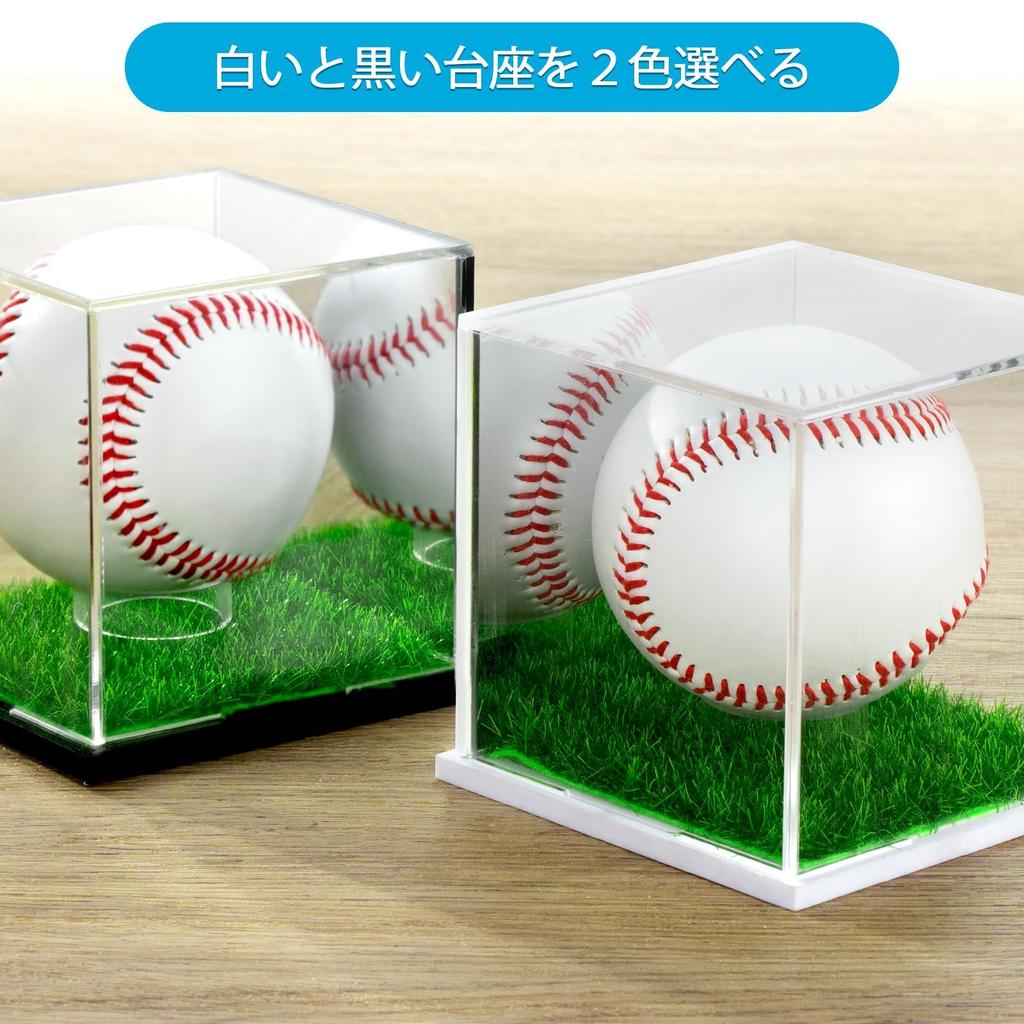 Tubbi Autographed Ball Artificial with Set of for Signed and Home Run Protects Acrylic Collectible Perfect for Displaying Your Precious Commemorative