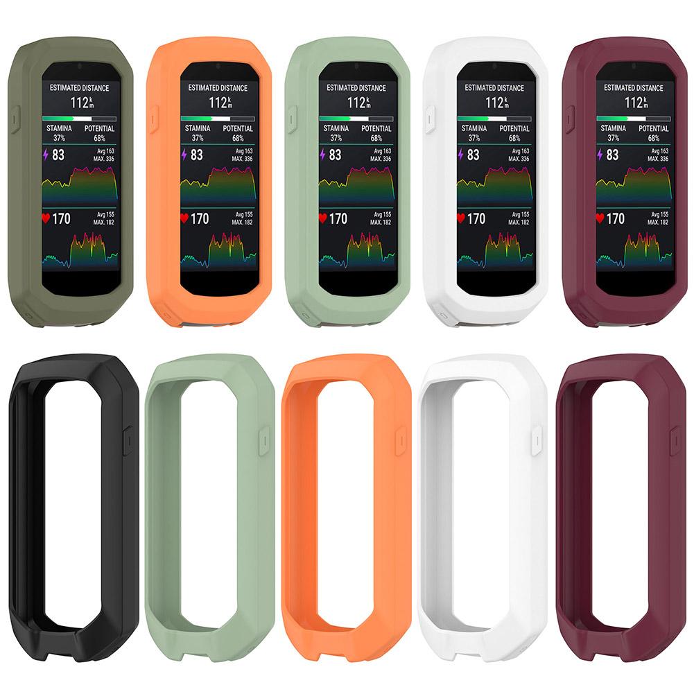Silicone Case Flexible Soft Bumper Protective Cover Shell Case Protector Bike Gel Skin Case for Garmin Edge 1050 Accessories