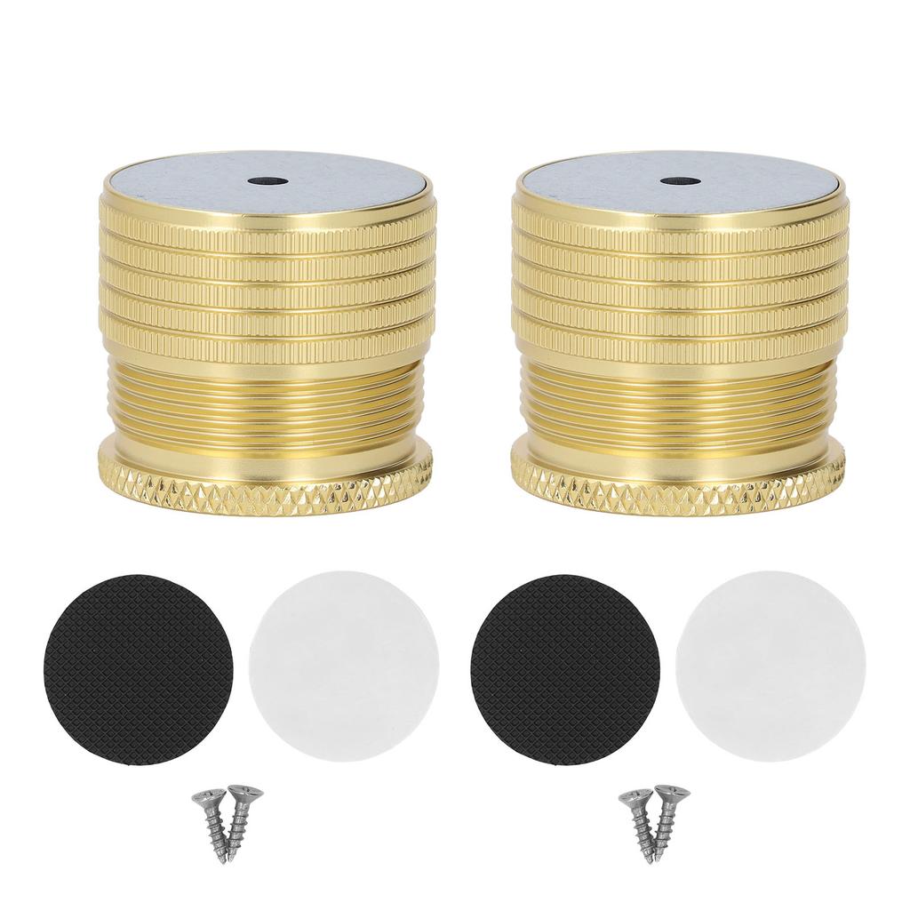 2 szt. Podwyższenie mebli 23 37mm Regulowane 50 500kg Nośność Stop Aluminium Podwyższenie Łóżka Sofy Stołu Noga Wspierająca Jasna