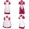 Halloween Cosplay Costume Lovely Egret And Young Tongzi Apron Dress Anime Character Play Stage Uniform