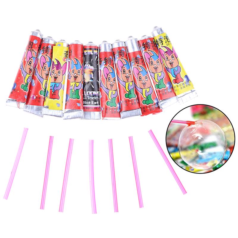 10ks Bubble Glue Dětské hračky s foukacími bublinami pro děti Vesmírná balónková hračka