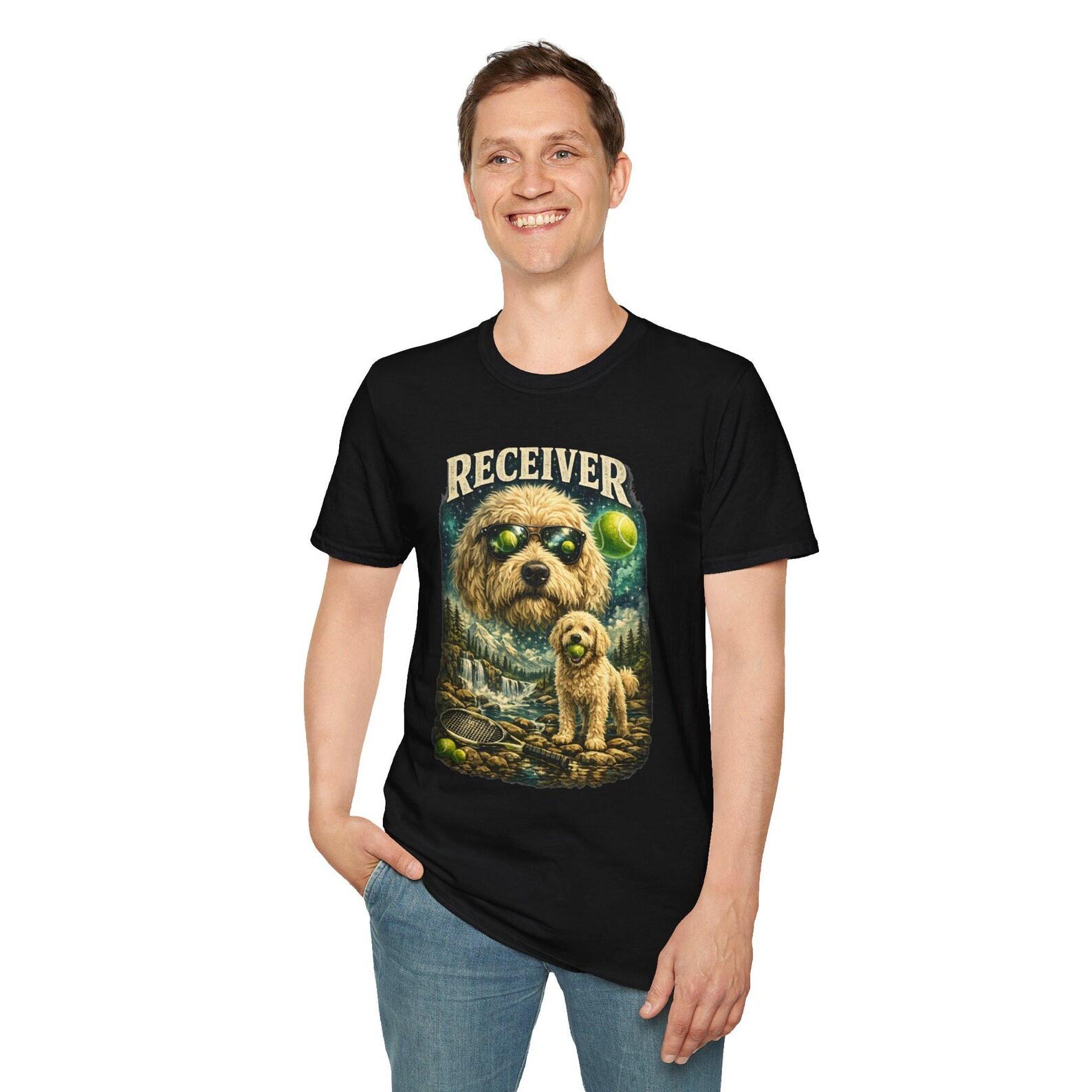 Receiver | Tennis Ball Wheaten Terrier Champion T-Shirt L