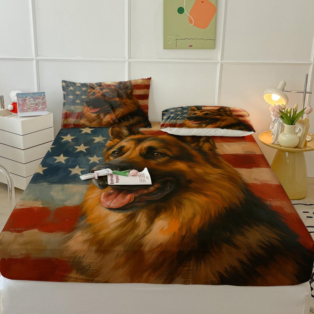 Animal Mattress Protective Cover Protective Cover Three-Piece Set, Digital Printing