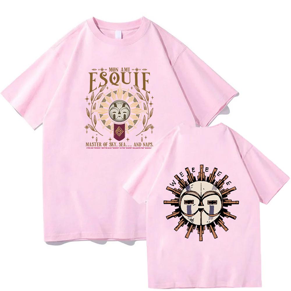 Clair Obscur Expedition 33 T Shirts Expedition 33 Esquie Resin Suncatcher Graphic Tee Men Women Fashion Harajuku Cotton Y2K Tops